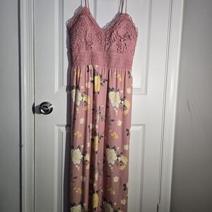 No Boundaries Pink Smocked Top Never Worn